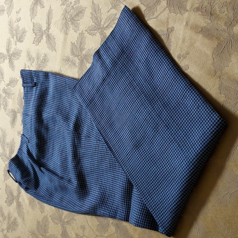 Women's / ladies gingham pants/ trousers... mint green and black